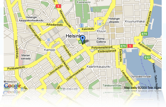 Mannerheimintie 12 B, 5. krs., FI-00100 Helsinki Karttakuva